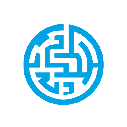 Maze Inspired Logo #00a3e4