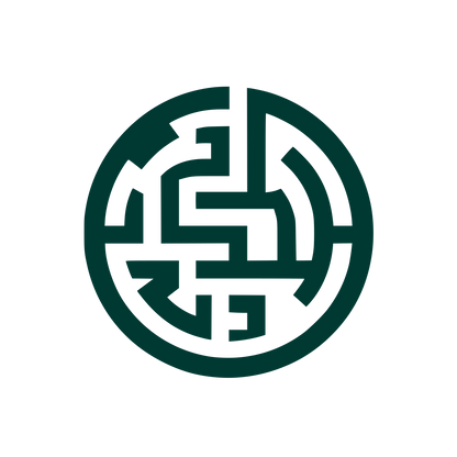 Maze Inspired Logo #003932