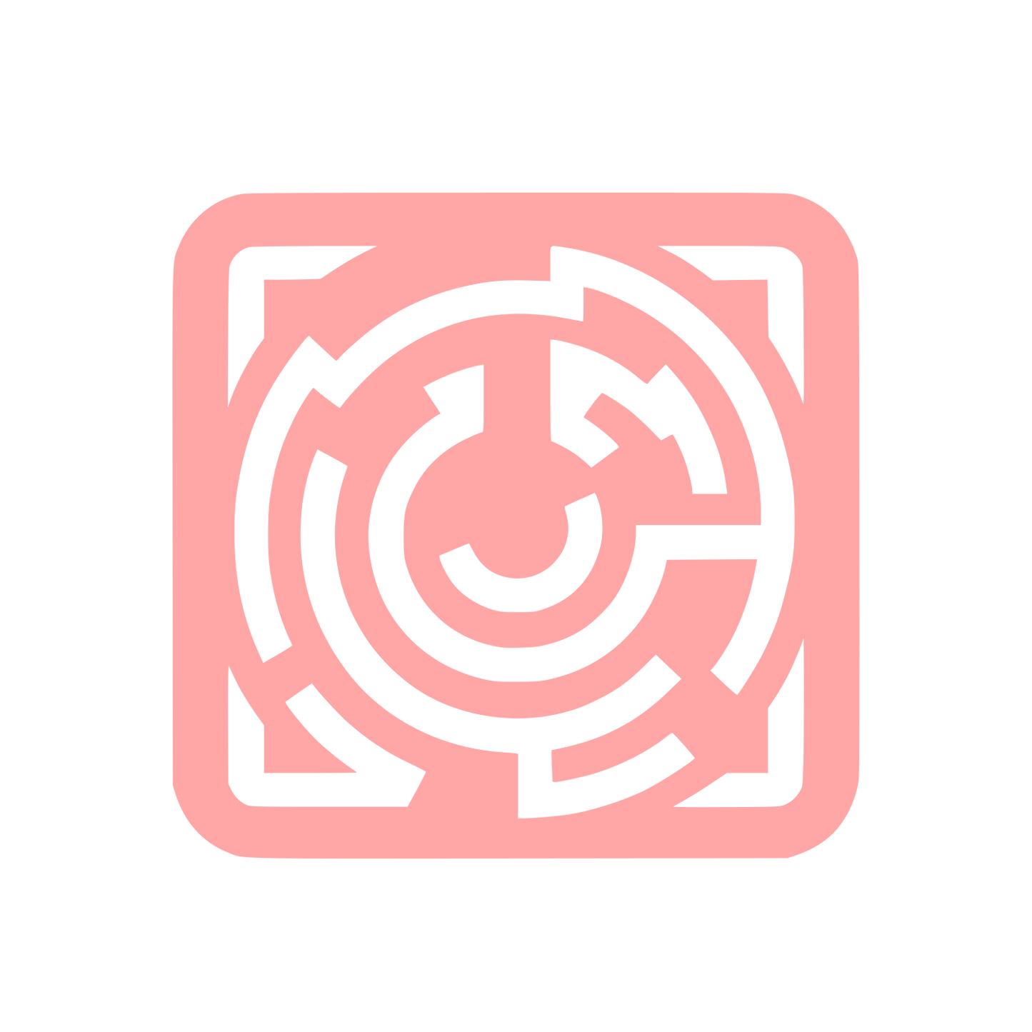 Maze Logo #ffa6a6