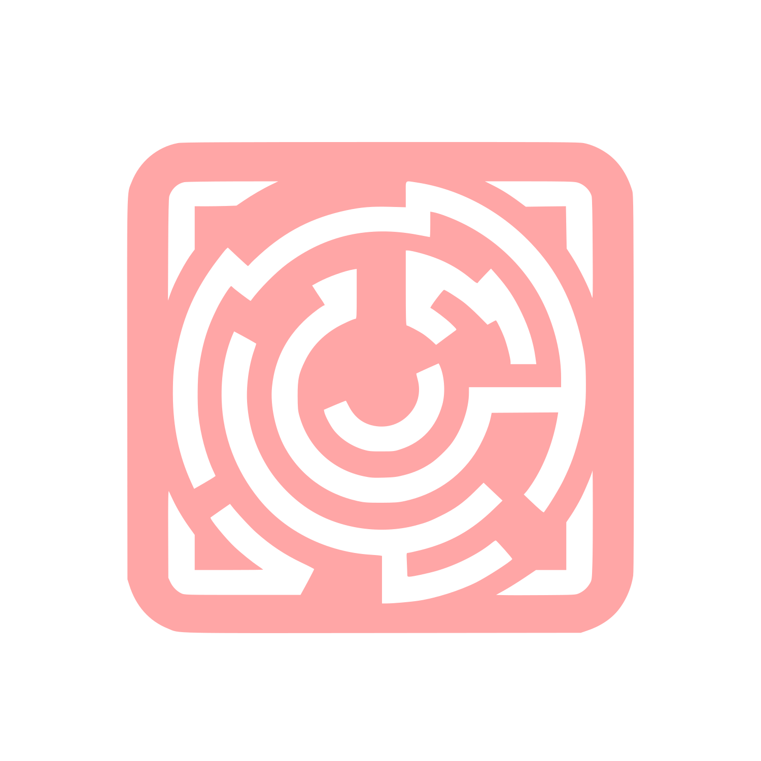 Maze Logo #ffa6a6
