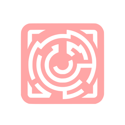 Maze Logo #ffa6a6
