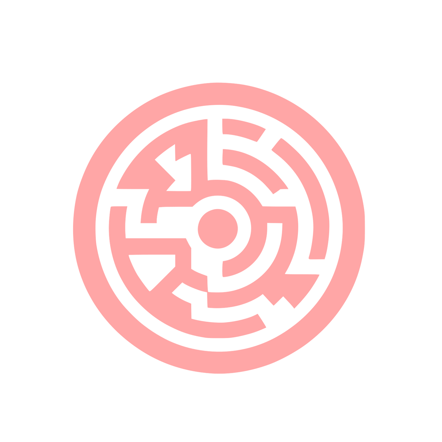Maze Logo #ffa6a6