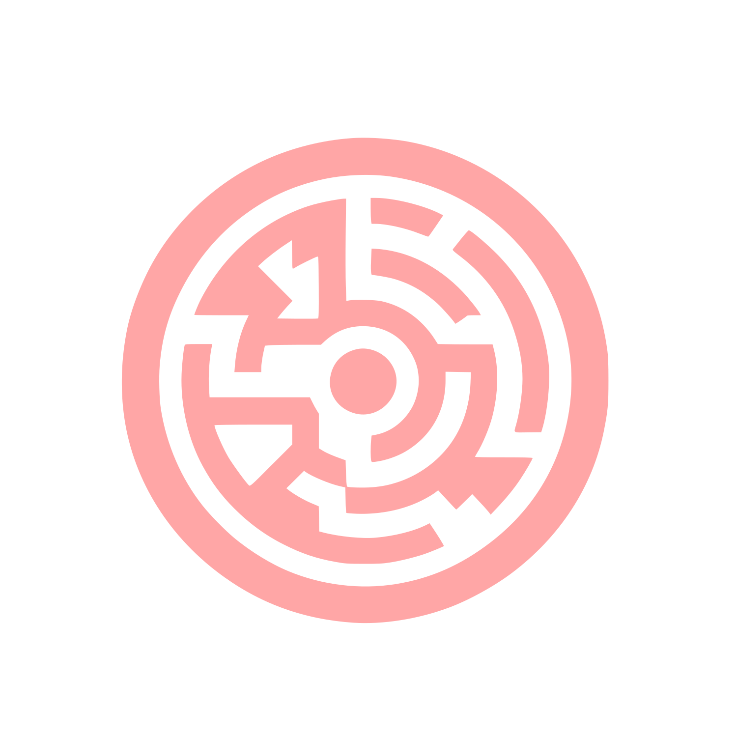 Maze Logo #ffa6a6