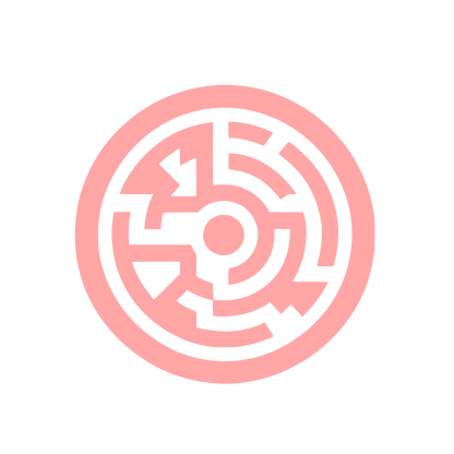 Maze Logo #ffa6a6