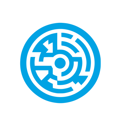 Maze Logo #00a3e4