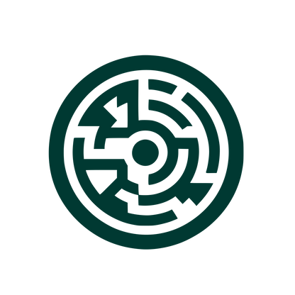 Maze Logo #003932
