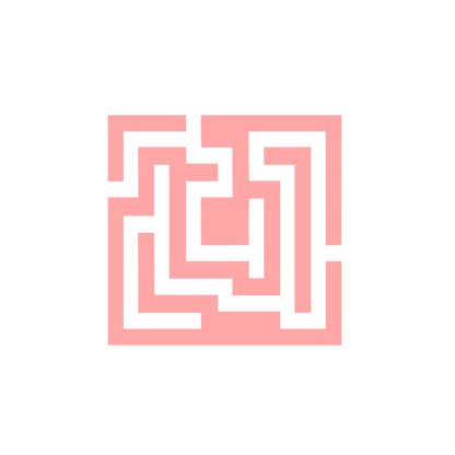 Maze Logo #ffa6a6