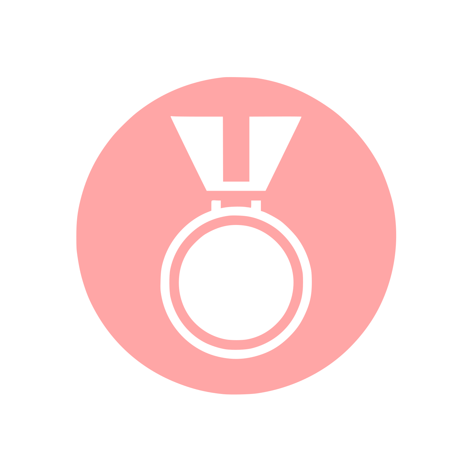 Medal Logo Design #ffa6a6