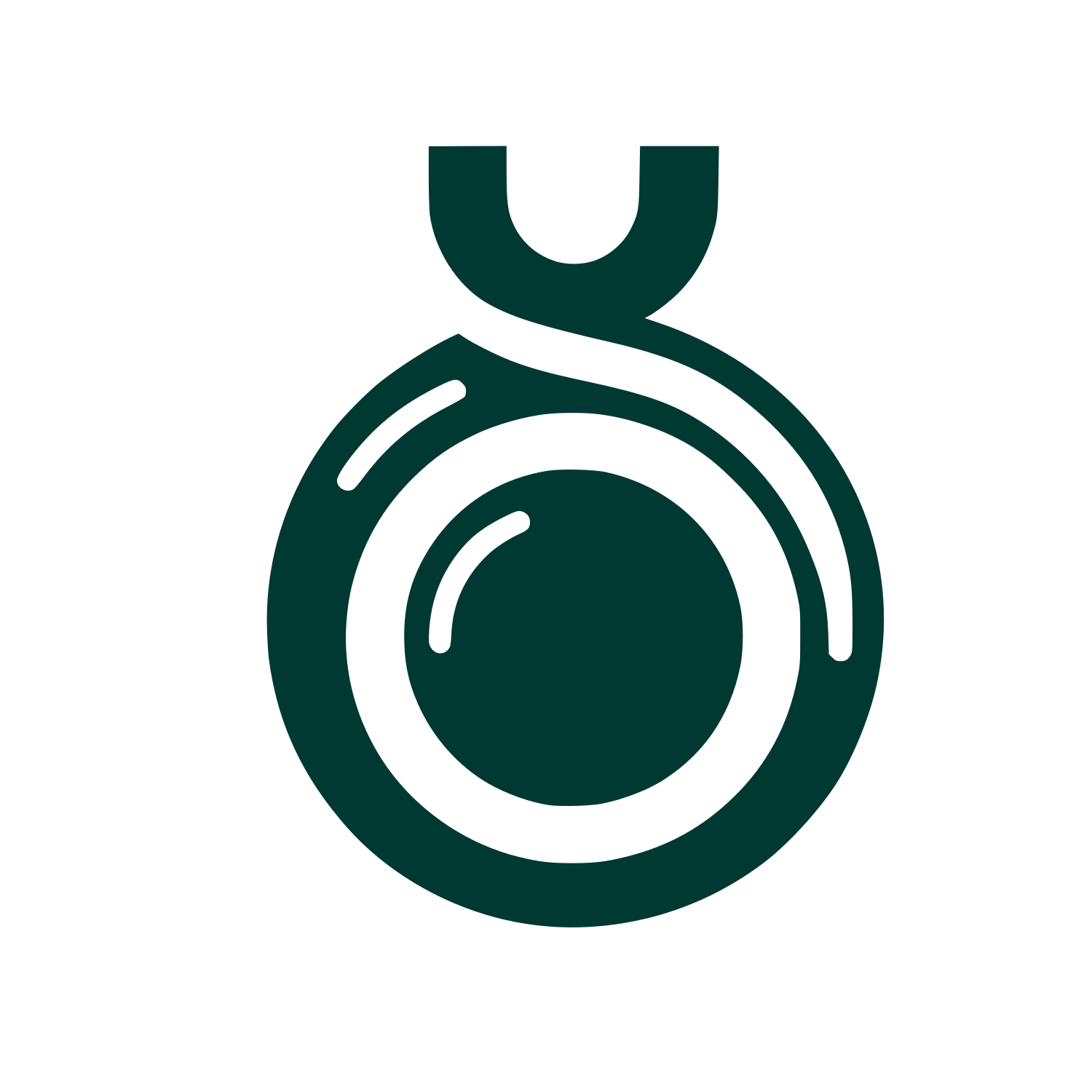 Abstract Eyeball Logo #003932