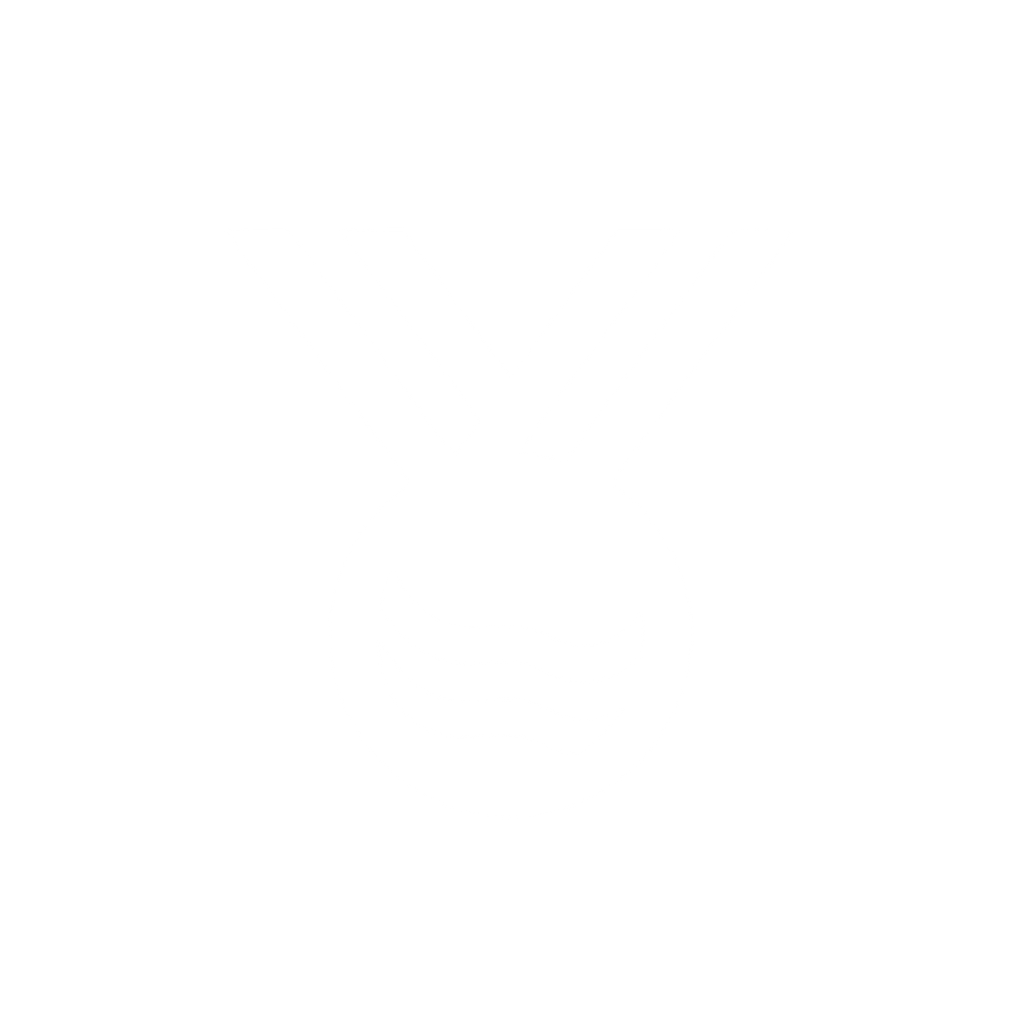 Abstract Medal Logo #ffffff