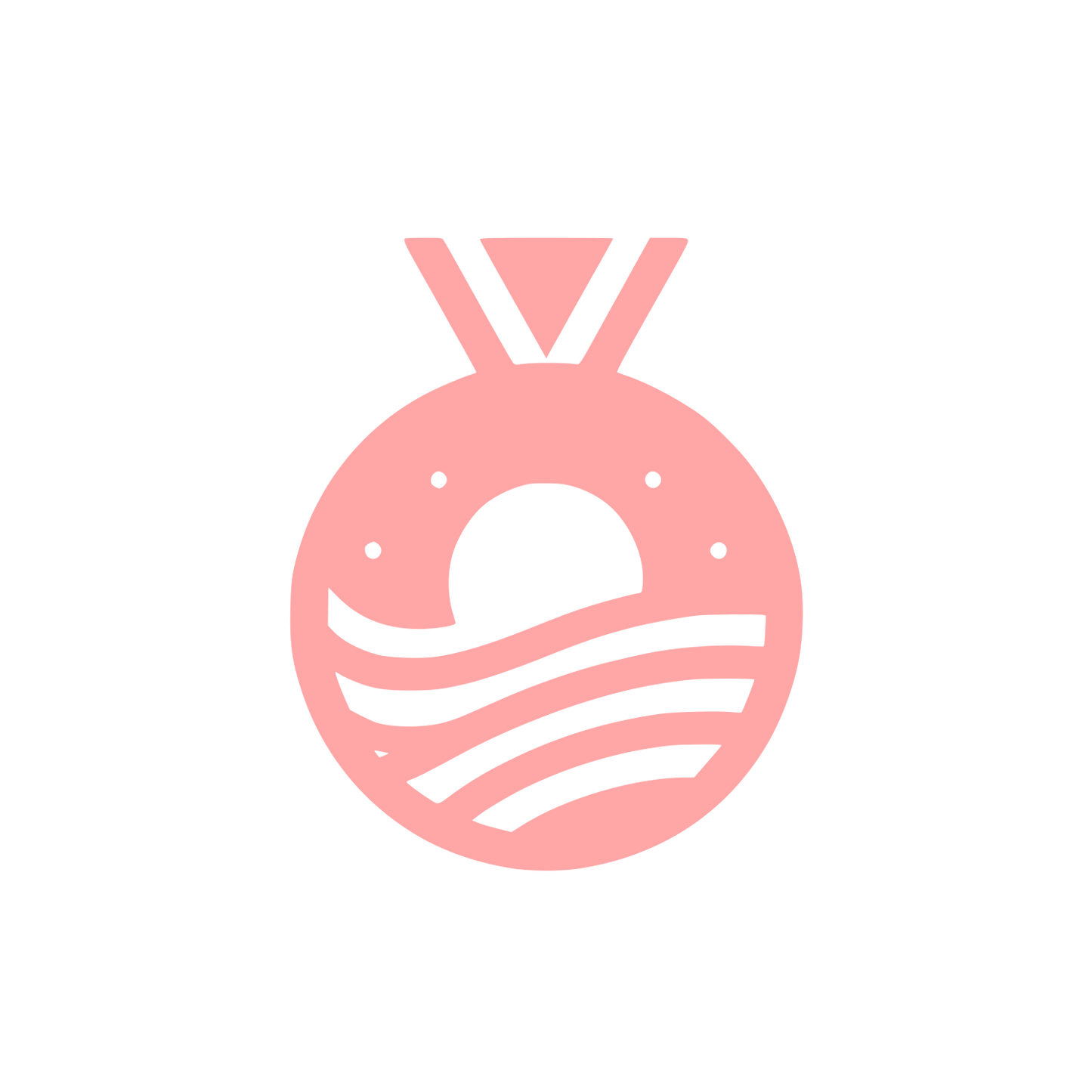 Medal Logo #ffa6a6