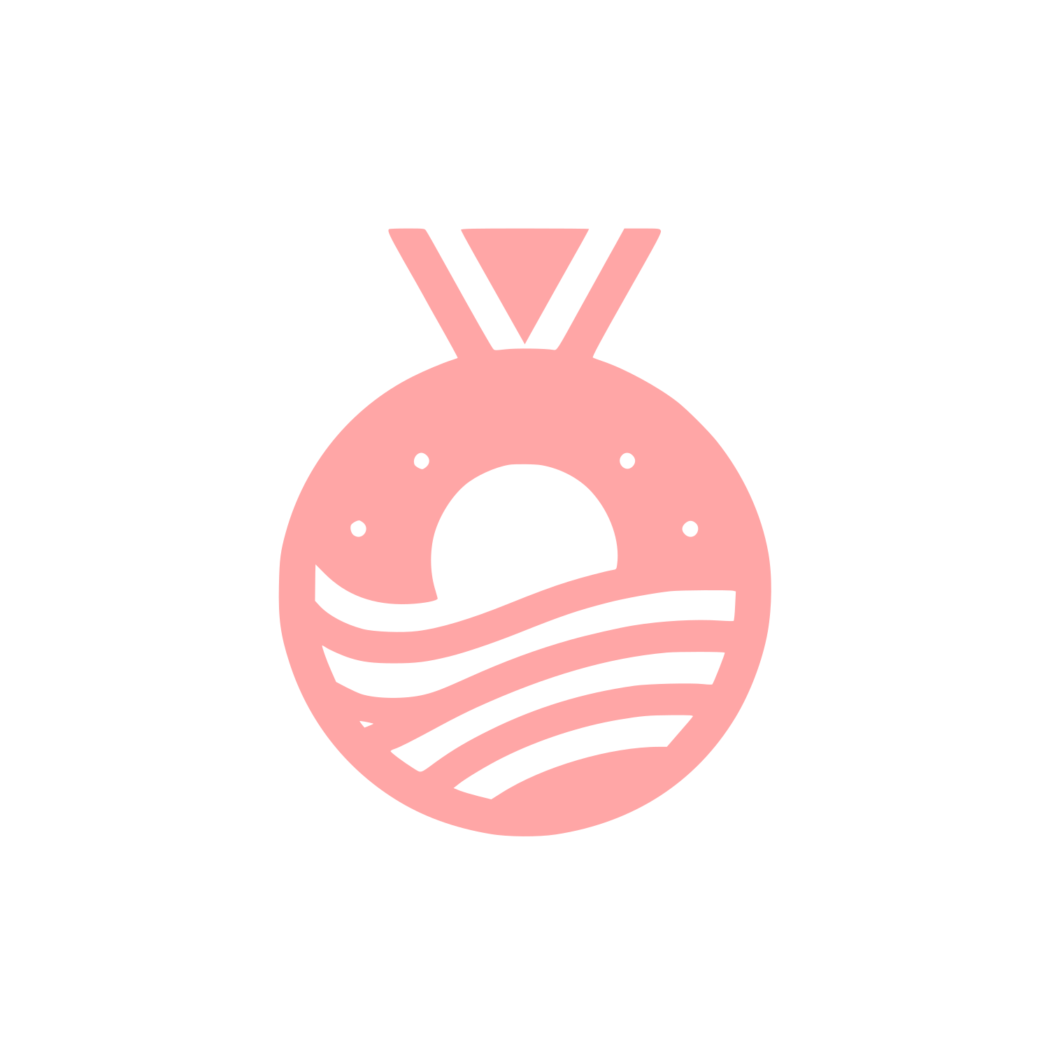 Medal Logo #ffa6a6