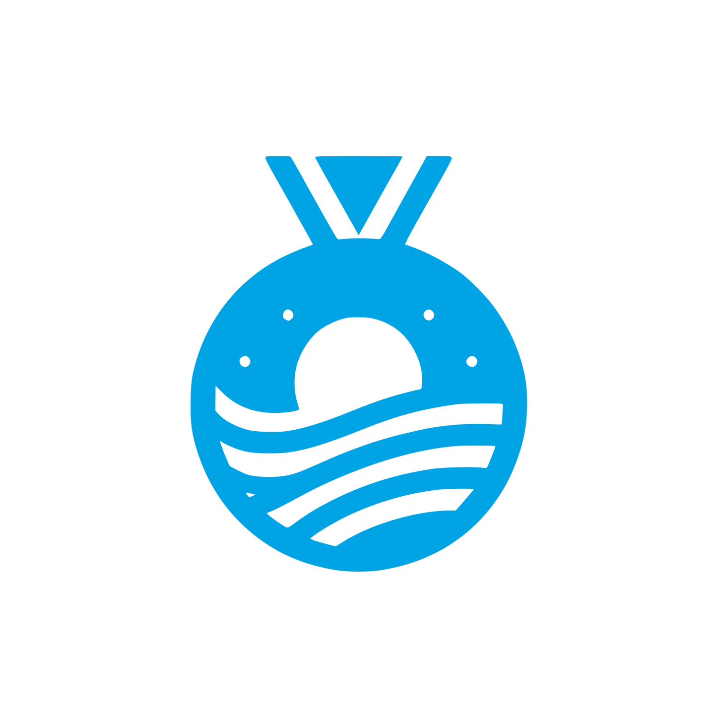 Medal Logo #00a3e4