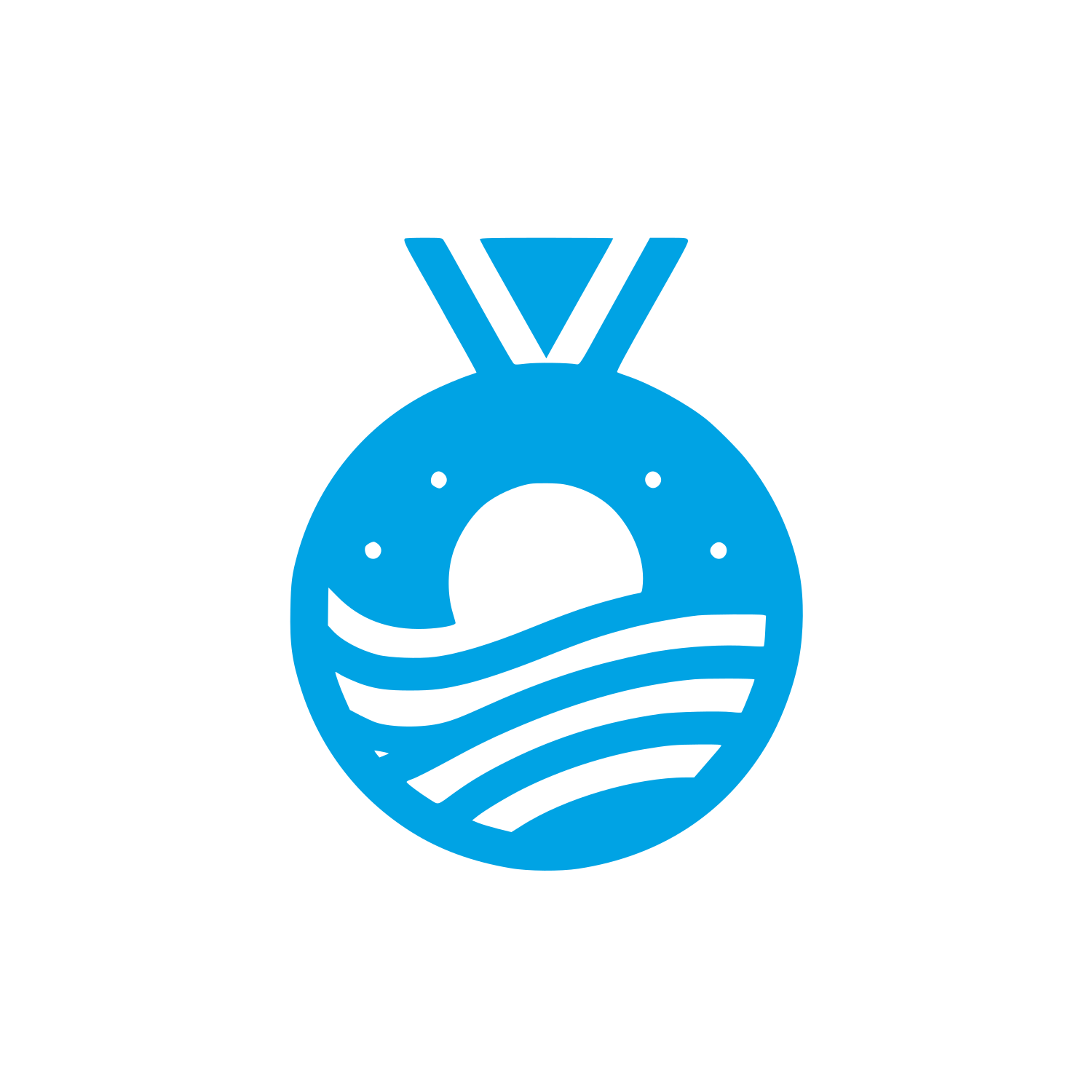 Medal Logo #00a3e4