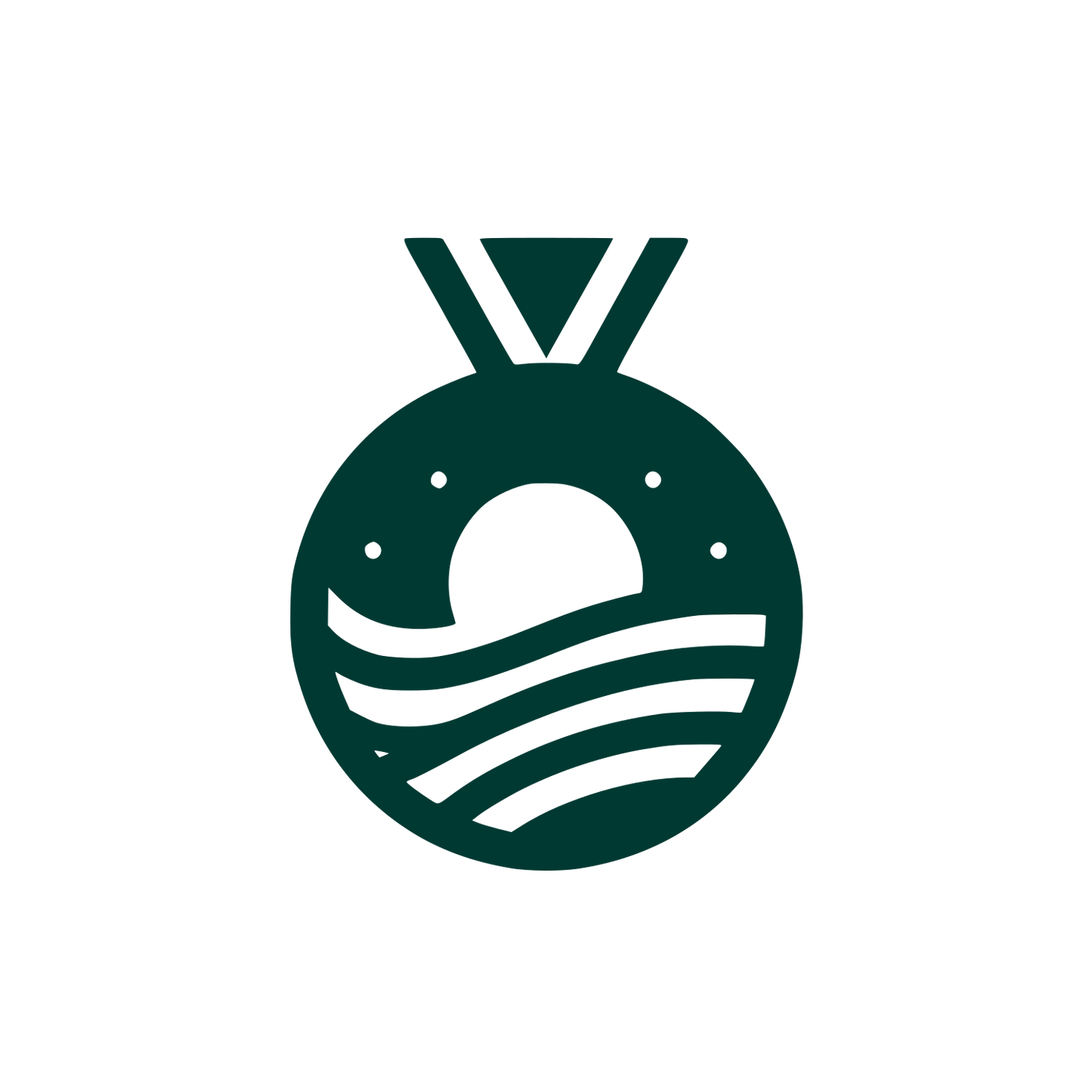 Medal Logo #003932