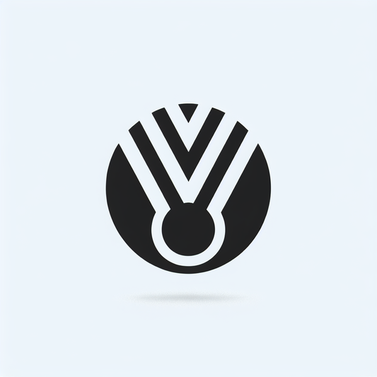 Black Circle Medal Logo