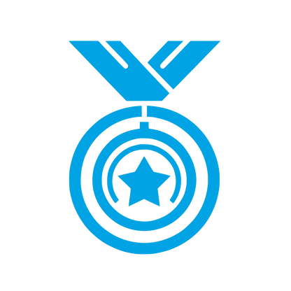 Achievement Medal Logo #00a3e4