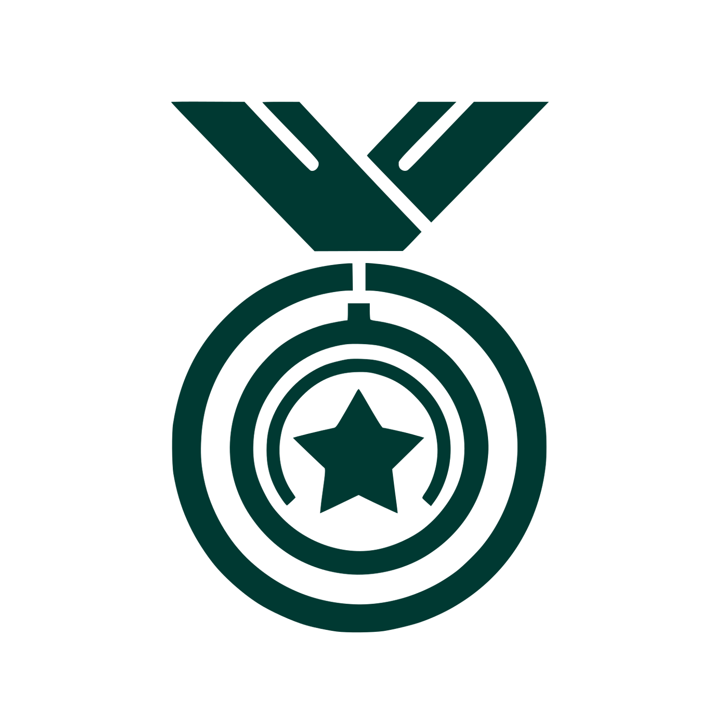 Achievement Medal Logo #003932