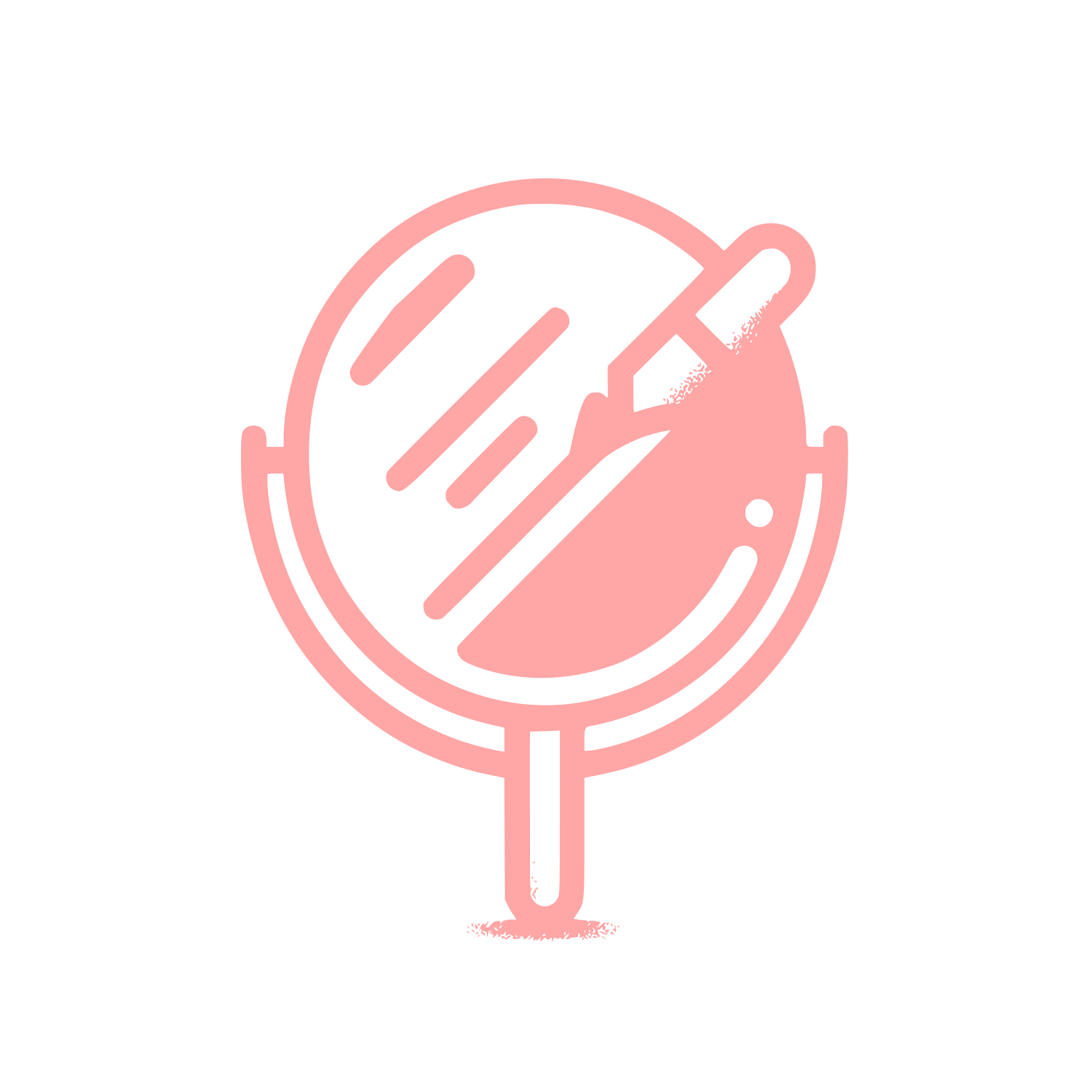Beauty Mirror Logo #ffa6a6