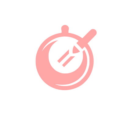 Stopwatch Logo #ffa6a6