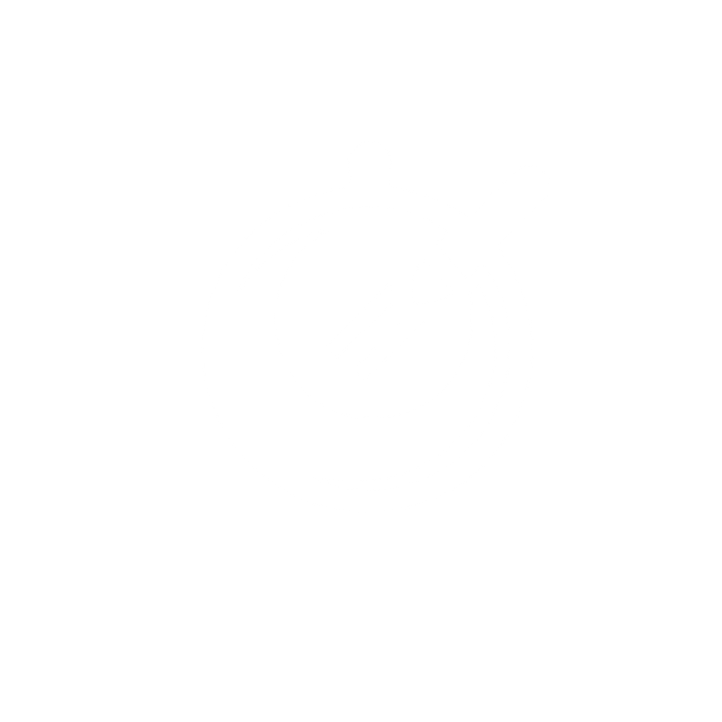 Stopwatch Logo #ffffff