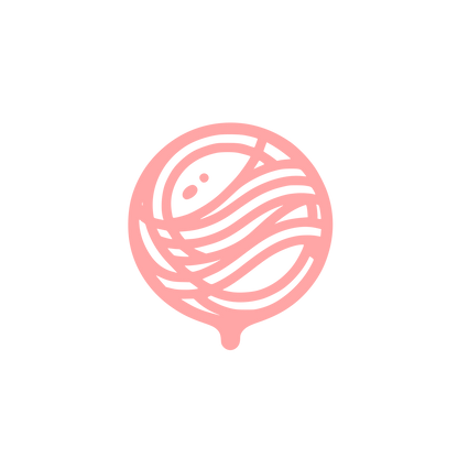 Yarn Ball Logo #ffa6a6