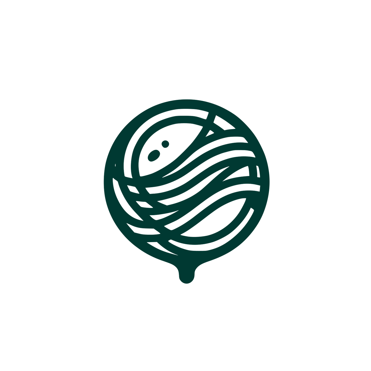 Yarn Ball Logo #003932