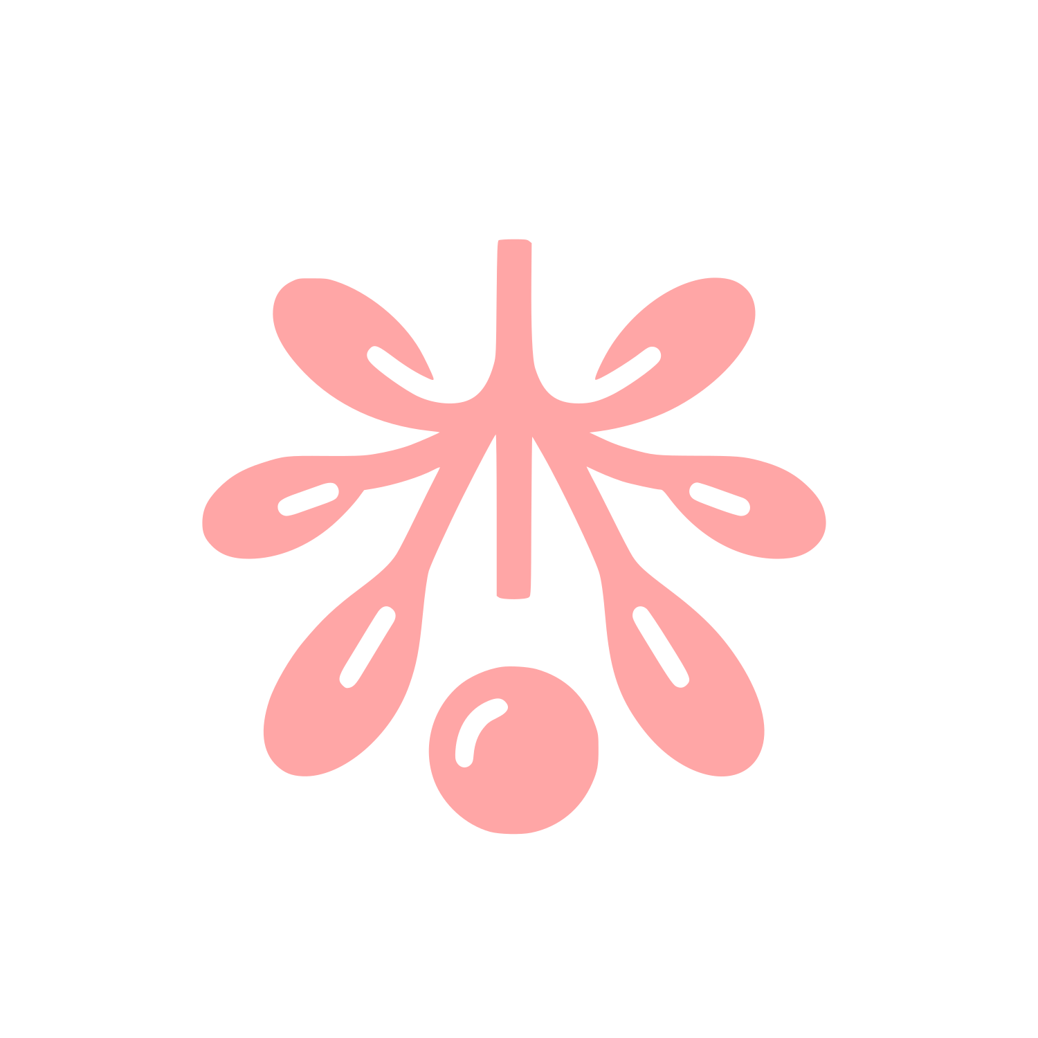 Mistletoe Berry Logo #ffa6a6