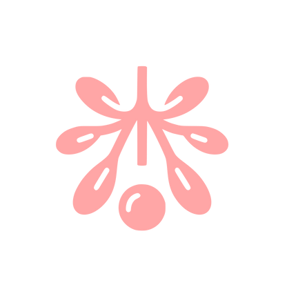 Mistletoe Berry Logo #ffa6a6