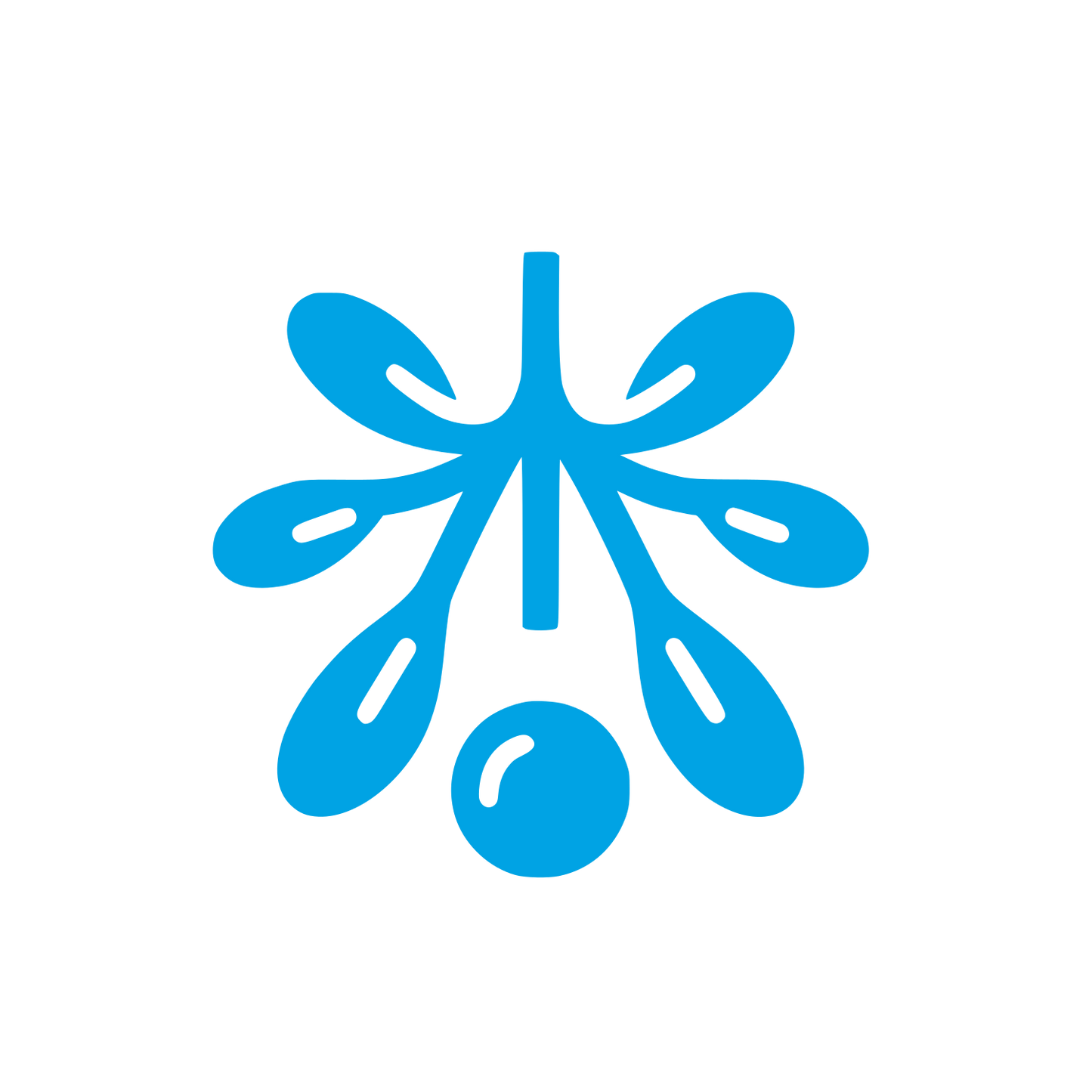 Mistletoe Berry Logo #00a3e4