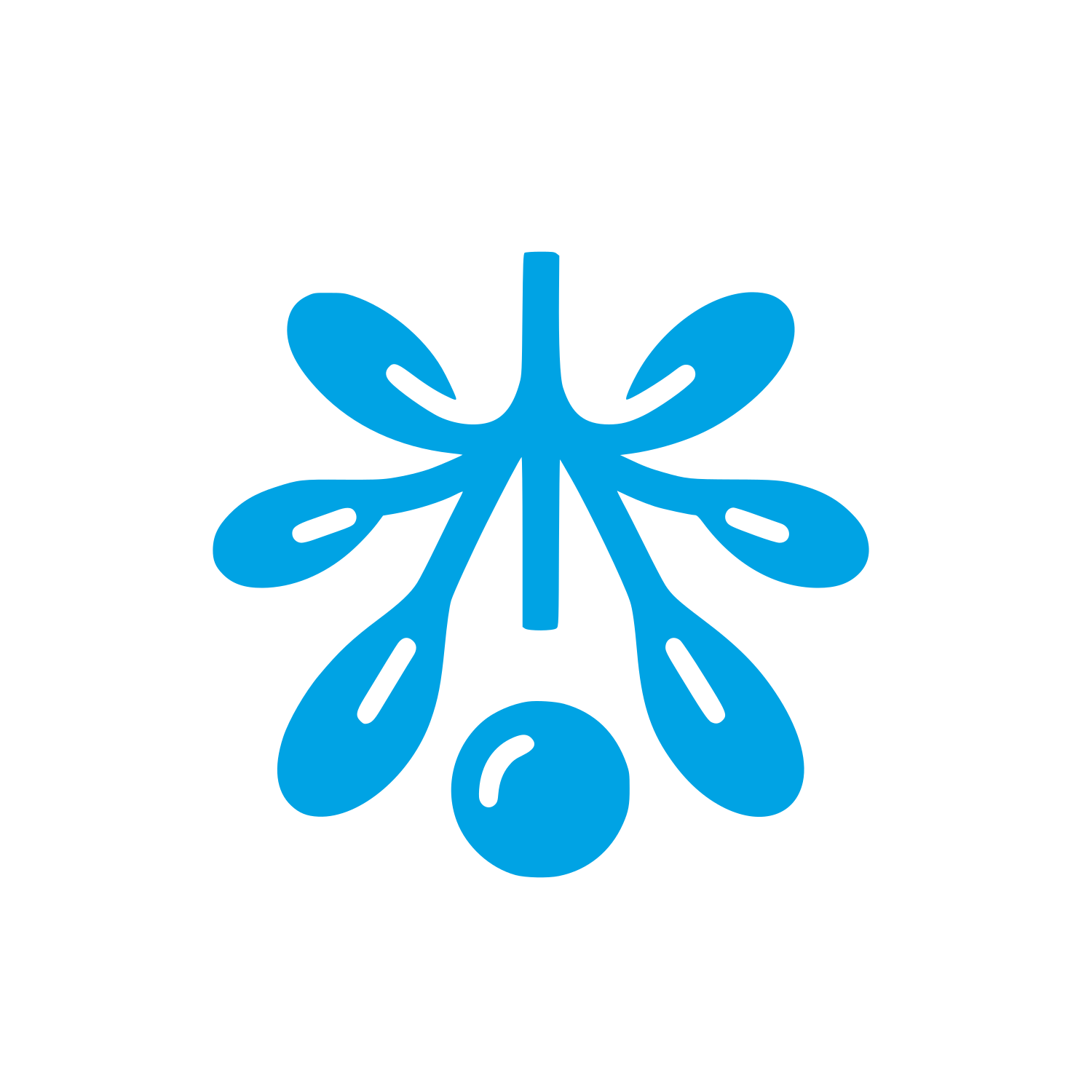 Mistletoe Berry Logo #00a3e4