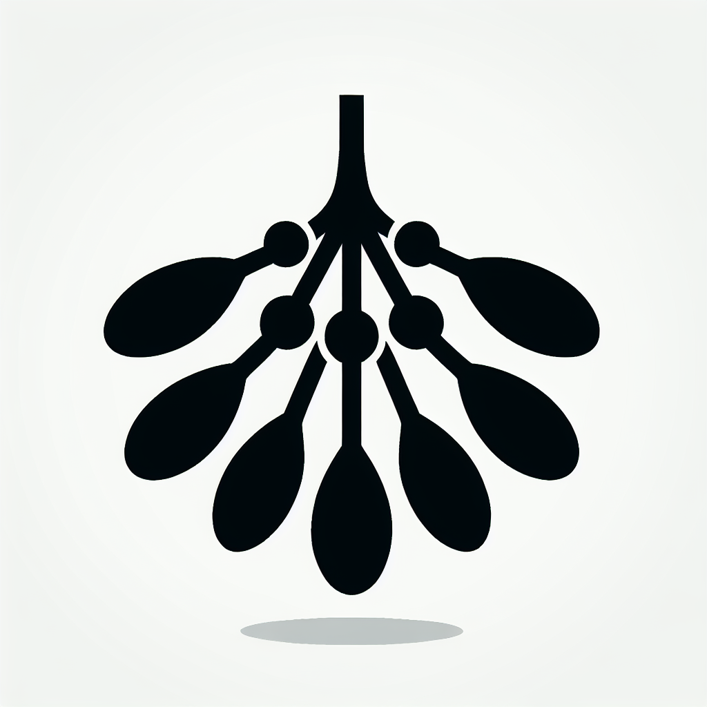 Mistletoe Berries Logo