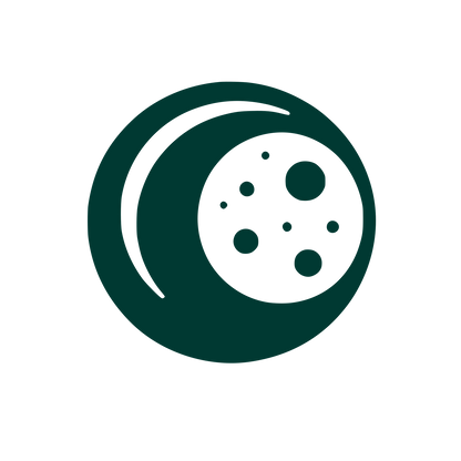 Cookie Moon Logo #003932