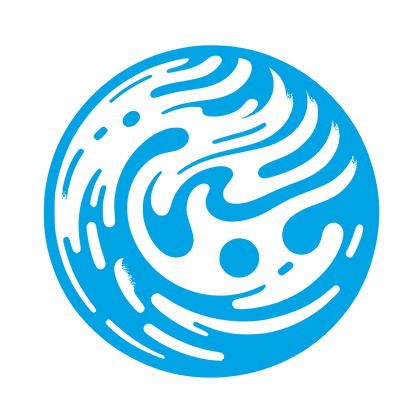 Moon Logo #00a3e4