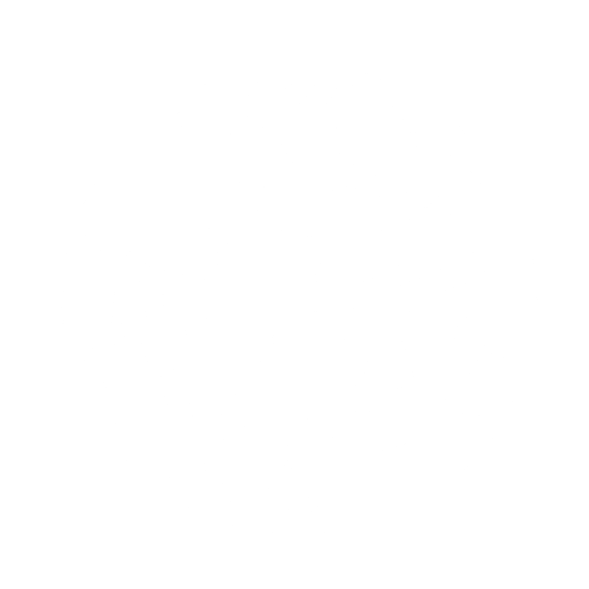 Moon Logo #ffffff