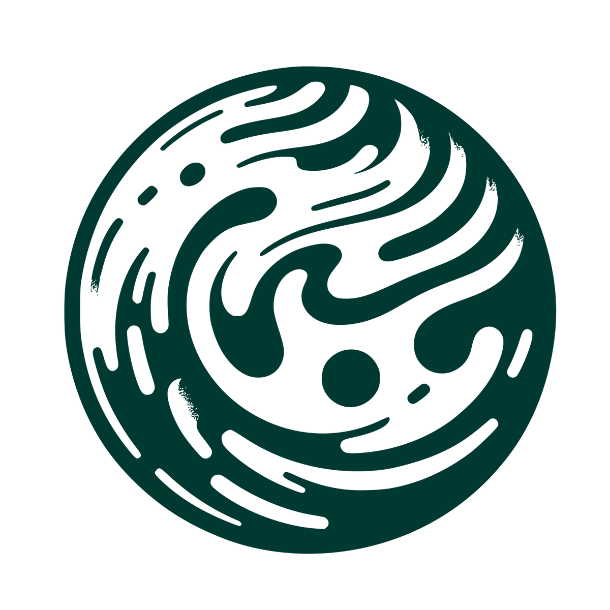 Moon Logo #003932