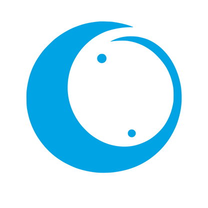 Yin Yang Logo #00a3e4
