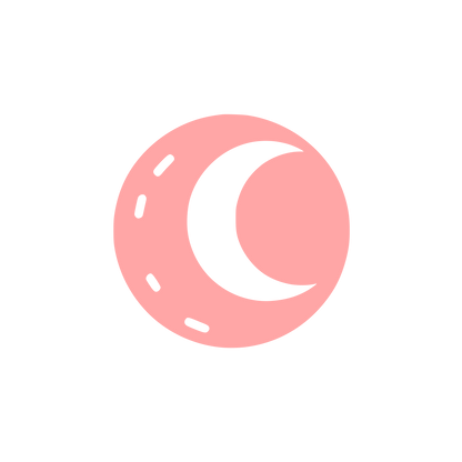 Moon Eclipse Logo #ffa6a6