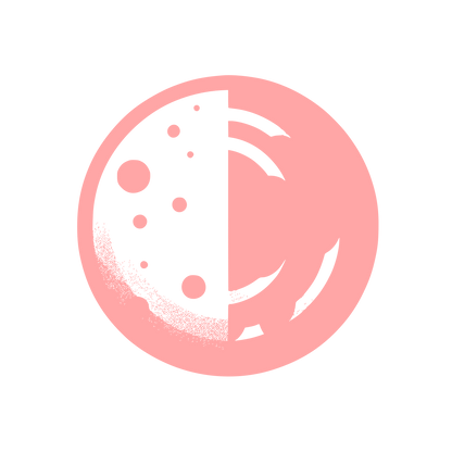 Monochrome Cookie Logo #ffa6a6