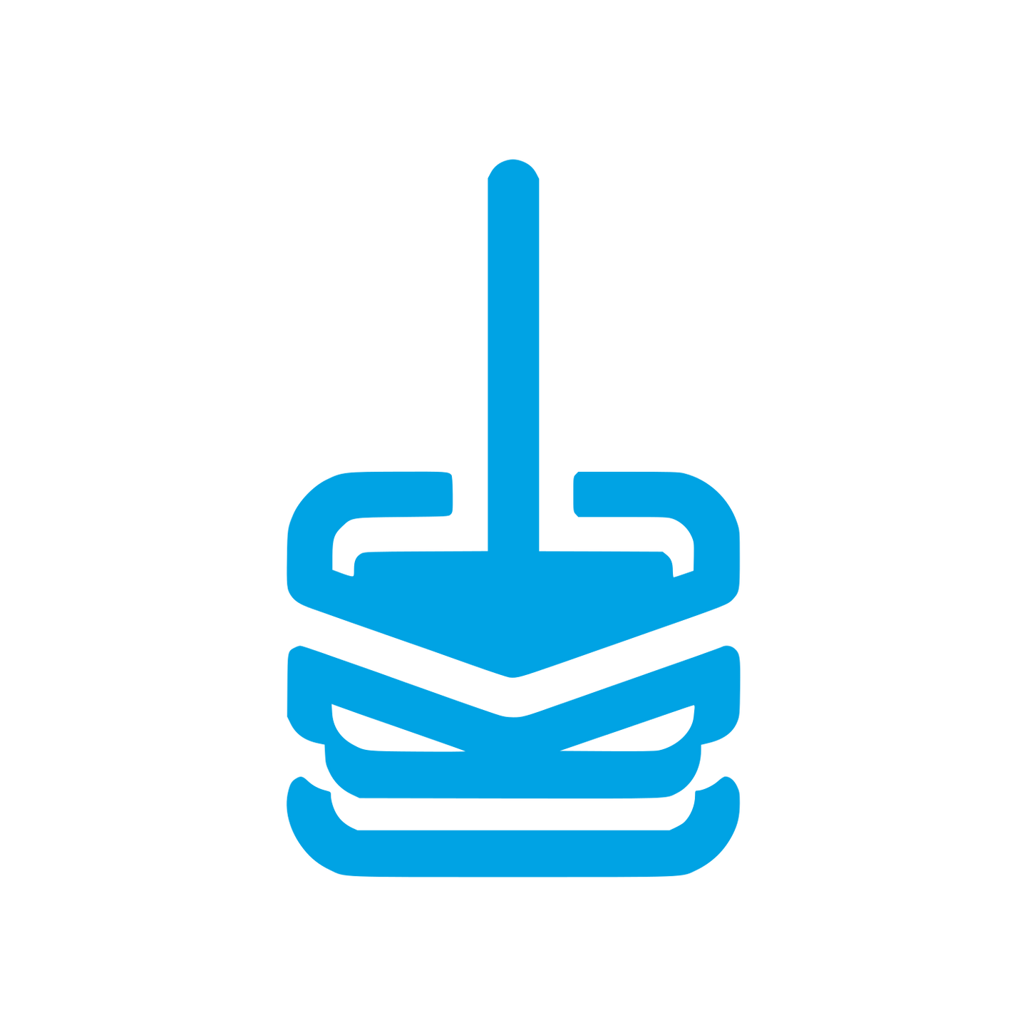 Plug Logo #00a3e4