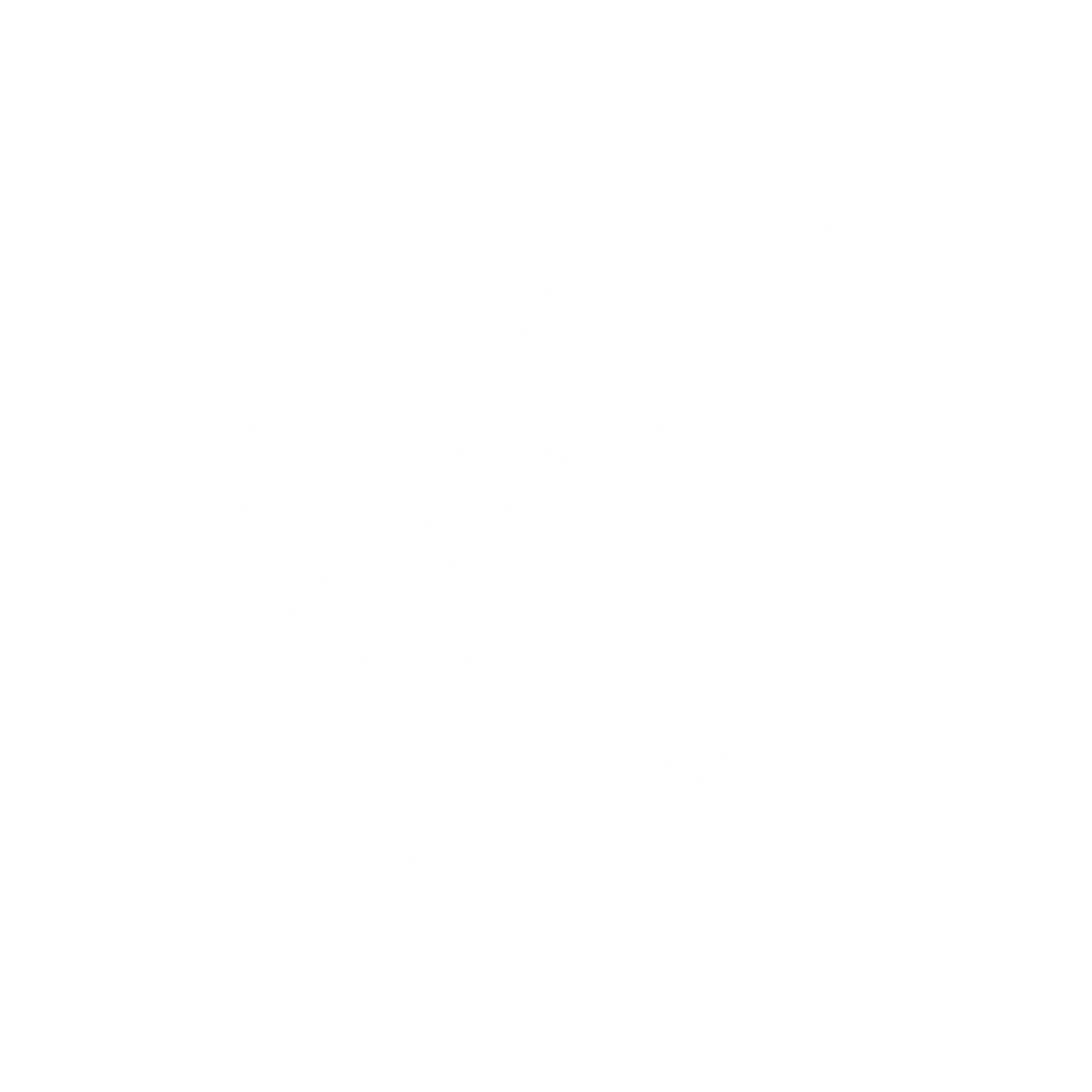 Abstract Paintbrush Logo #ffffff