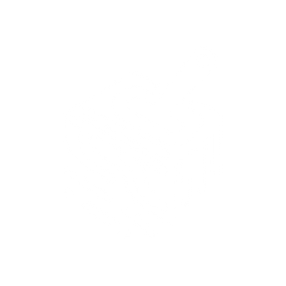 Abstract Paintbrush Logo #ffffff