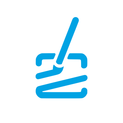 Mop Brush Logo #00a3e4