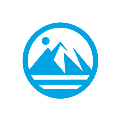Mountain Circle Logo #00a3e4