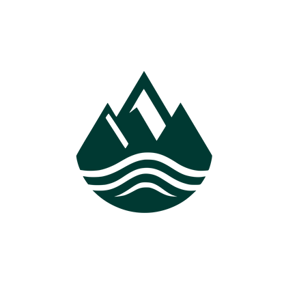 Mountain Water Logo #003932