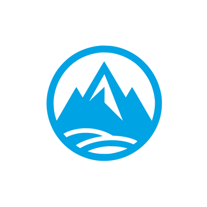 Mountain Range Logo #00a3e4