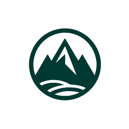 Mountain Range Logo #003932