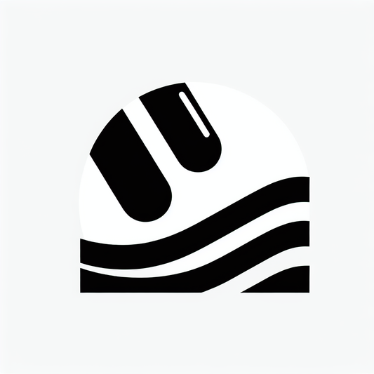 Abstract Wave Nail Logo