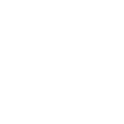 Abstract Wave Nail Logo #ffffff