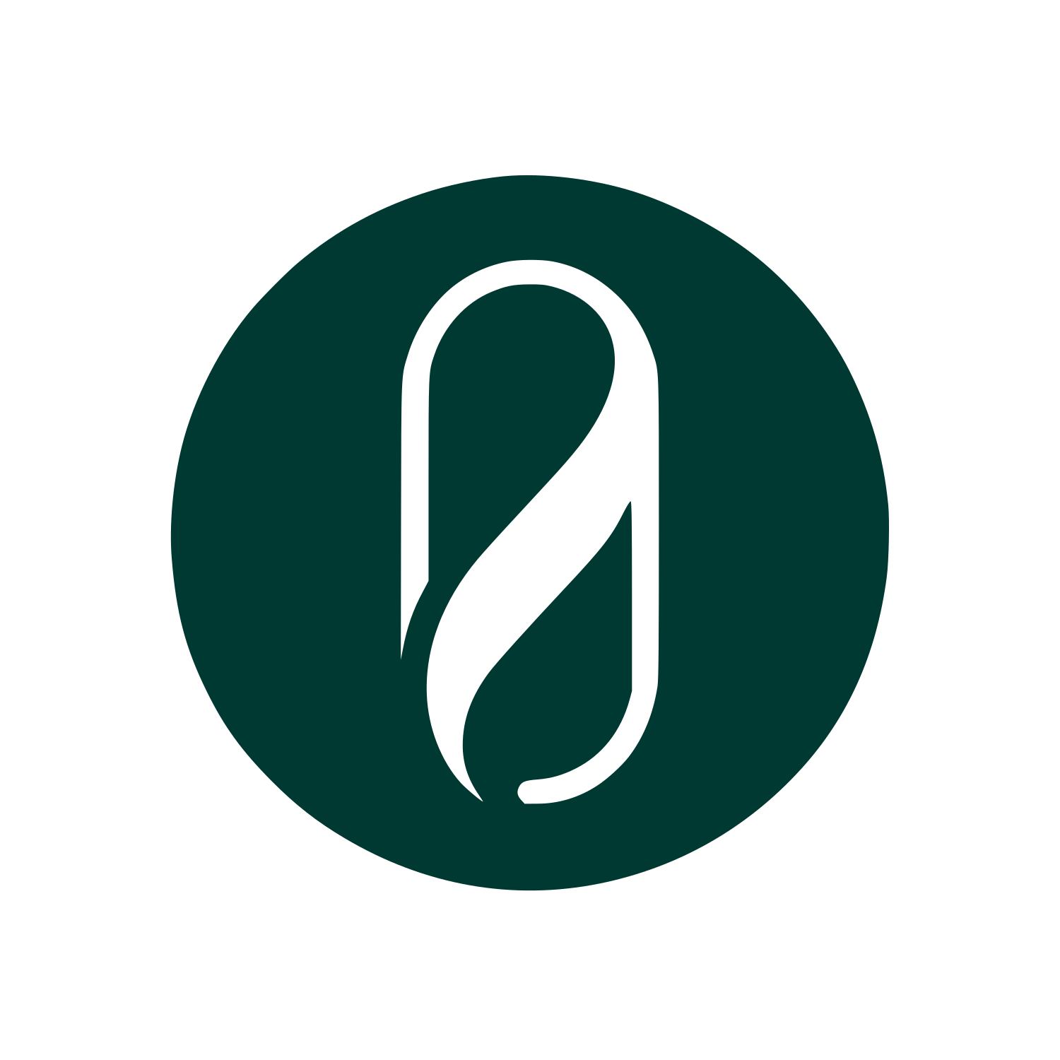 Pill Badge Logo #003932
